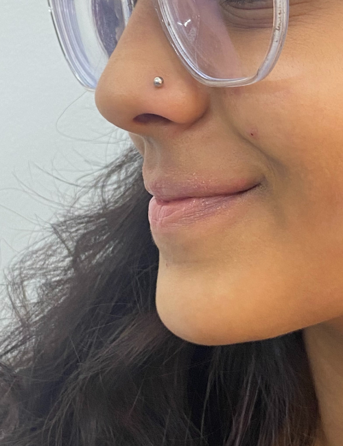 nostril piercing