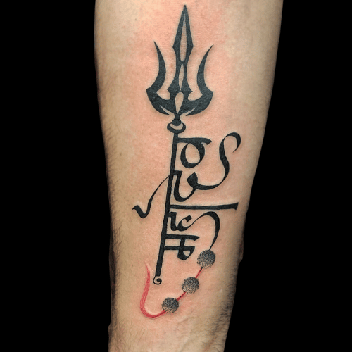 Tattoo uploaded by Vipul Chaudhary • Mahadev tattoo |Mahadev trishul tattoo  |Trishul tattoo |Shiva tattoo • Tattoodo