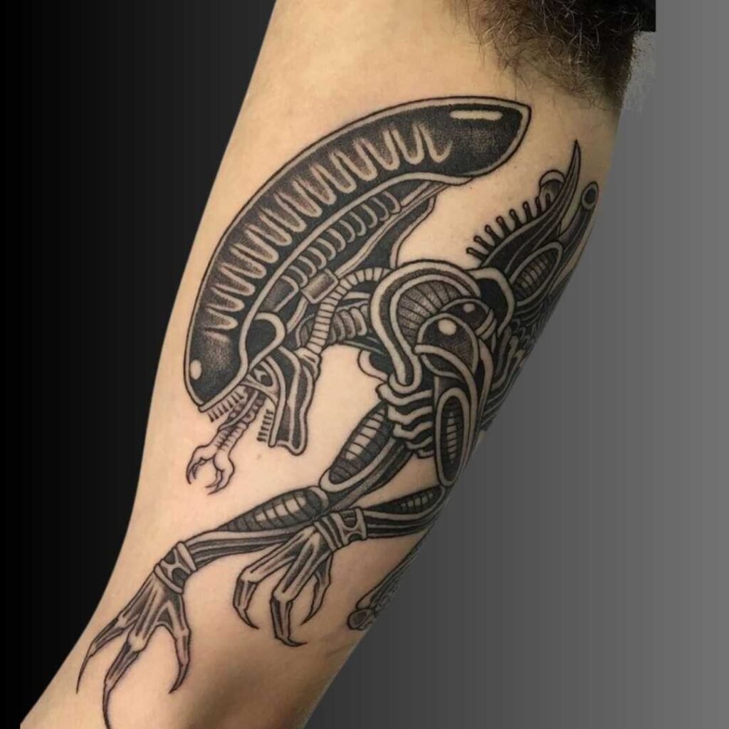The Enigmatic Reptilian Tattoo